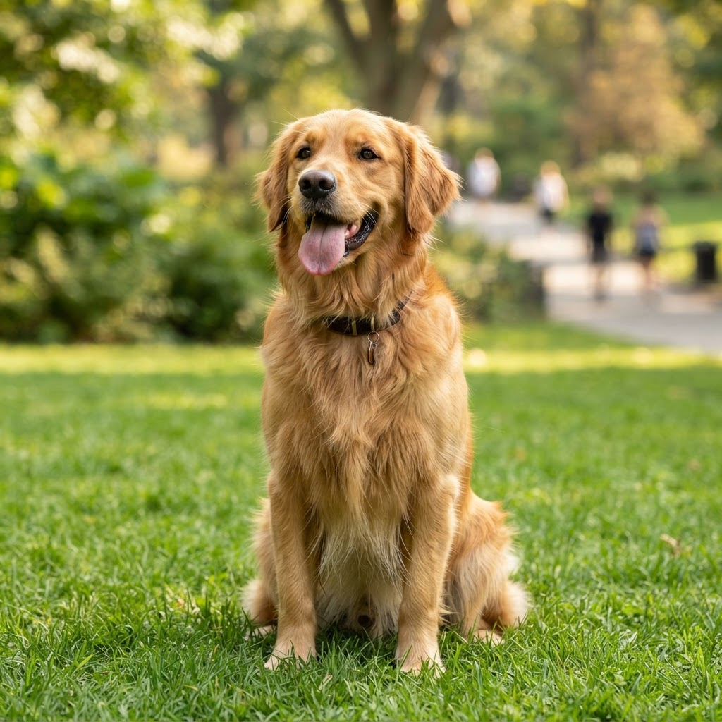 Perro con colores y detalles mejorados